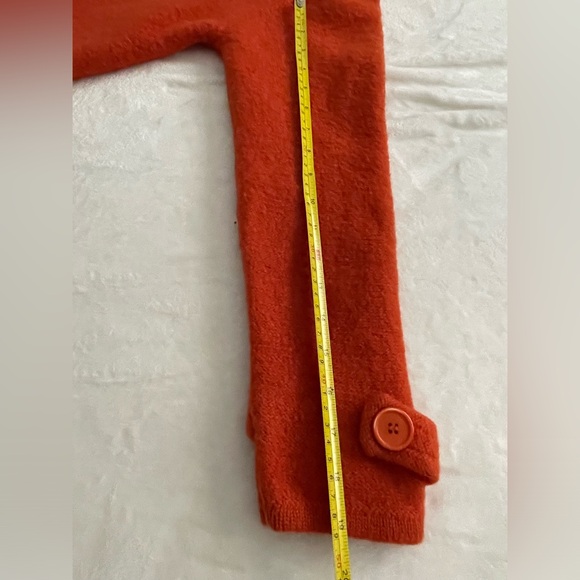 Lord & Taylor The American Women’s Orange 100% Wool . Size S - Picture 3 of 6